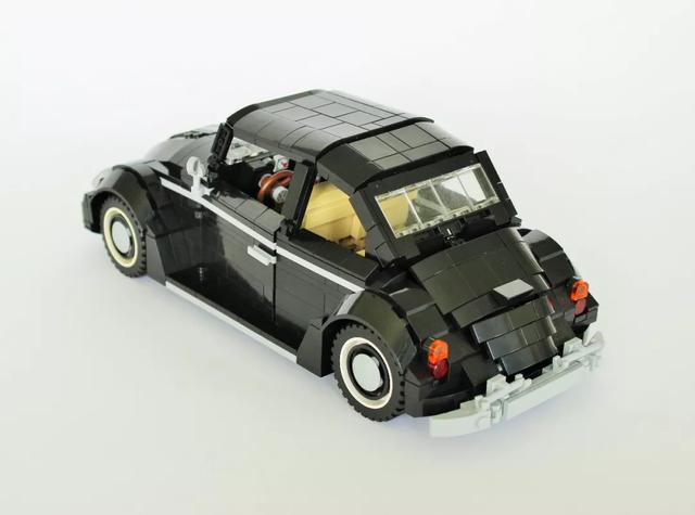 lego乐高moc作品欣赏:rolls-royce phantom及其他机车