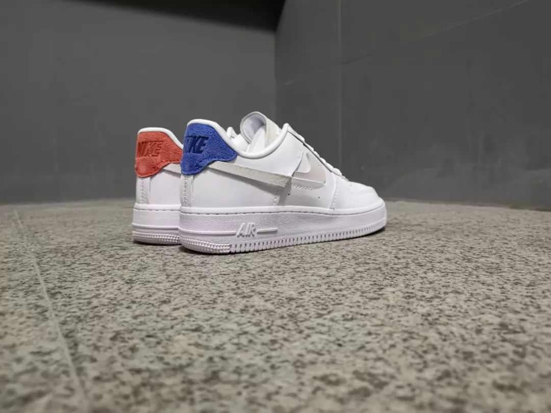 bt限量发售解构断勾鸳鸯配色点缀nikeairforce107lx