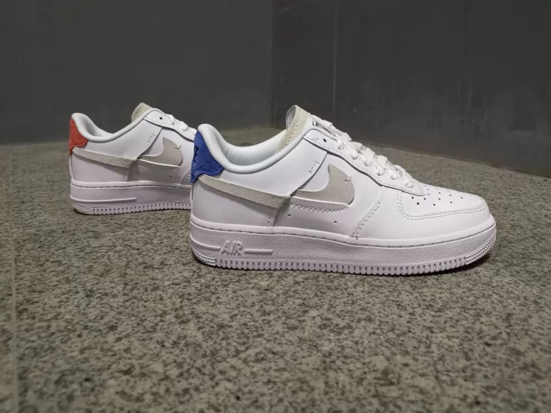 bt限量发售解构断勾鸳鸯配色点缀nikeairforce107lx