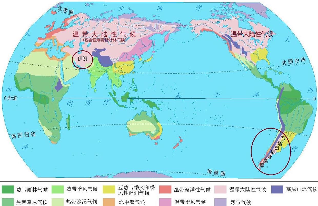 温带地区人口分布在_温带海洋性气候分布