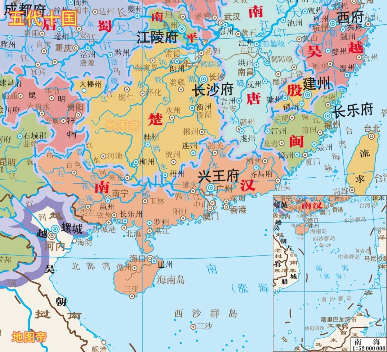 五代十国 人口_五代十国(2)