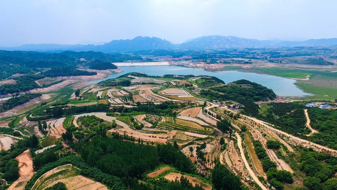 五莲县户部岭水库周边梯田