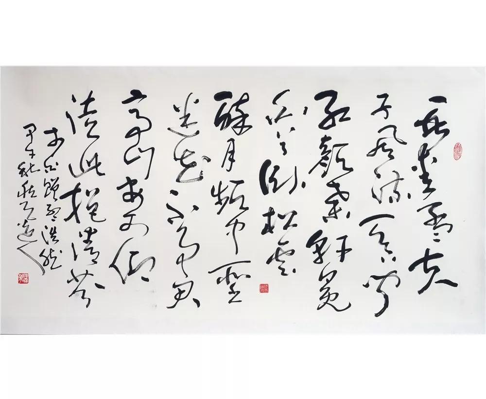 画廊推荐风骨奇伟墨韵清雅杰出书法家陶雪华跌宕豪迈人生
