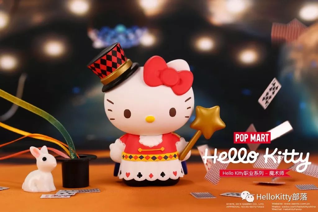 popmart泡泡玛特又推出新款hellokitty45周年盲盒啦