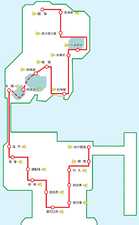 澳门轻轨氹仔线通车日期仅4个月，市民嫌路线太短？_巴士