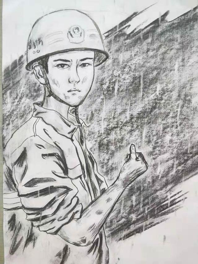 孩子所呈现给我们的 不仅仅是一幅画, 更是温暖人心的一股