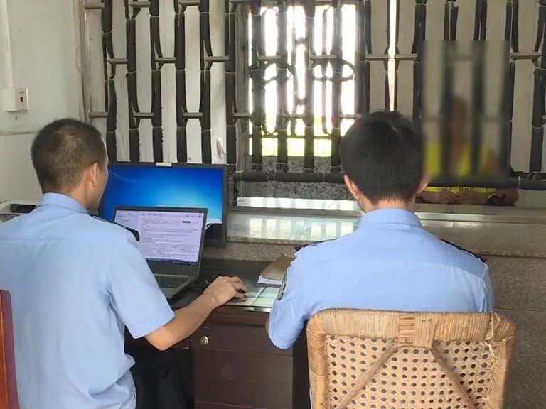 丰顺公安在汤西抓获了一名嫌疑人