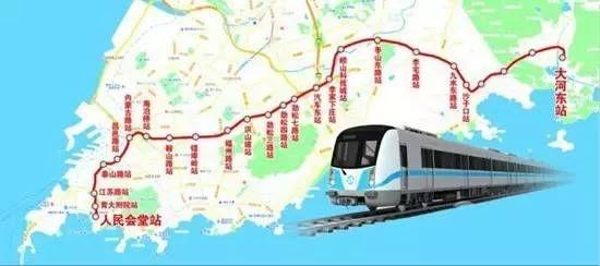 青岛地铁4号线将于2022年通车,形成贯穿市区中部的东西向骨干线路,与