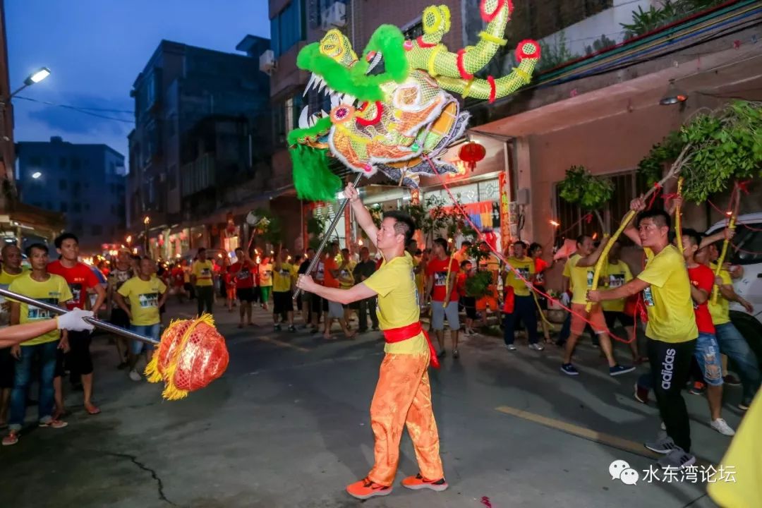 农历七月十四,电白有一种叫"树麻龙"的传统文化活动,你知道吗?