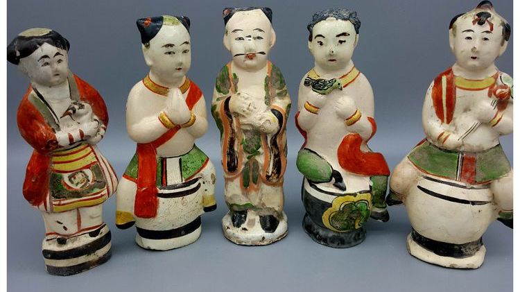 穿越近千年,磁州窑又有新发现_德州 安心一年保証 中国 磁州窯 白掻落 双雲龍文瓶 C R3527B3 陶芸
