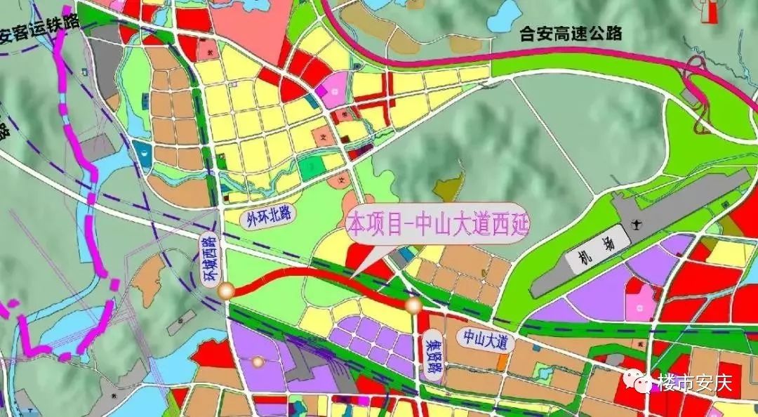 大动作!安庆市将新建或改造一批道路,附高清规划图!
