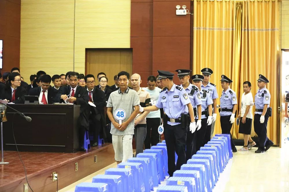 重磅河池同德老二蓝志军等48人涉黑受审涉案52起被控15项罪名