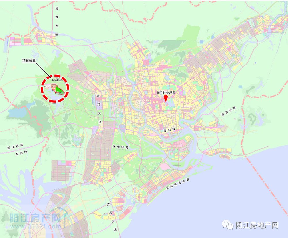 阳江应用型本科院校的位置图▲阳江应用型本科院校在白沙的具体位置