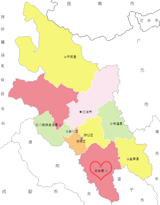 4平方米 语言:绵阳话 性格:热情大方,满腹纶 三台县面积:约2661平方