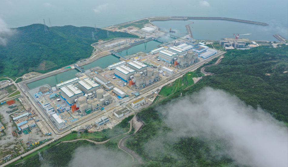 阳江核电站为阳江打造"国家新能源基地"注入源源不断的动力.