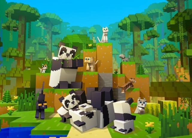 我的世界:熊猫和竹子的乱入,玩家大呼爱了