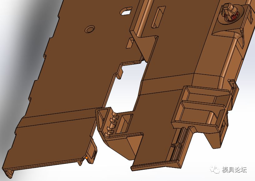 光纤激光器支架注塑模具设计点击原文可下载3d图档