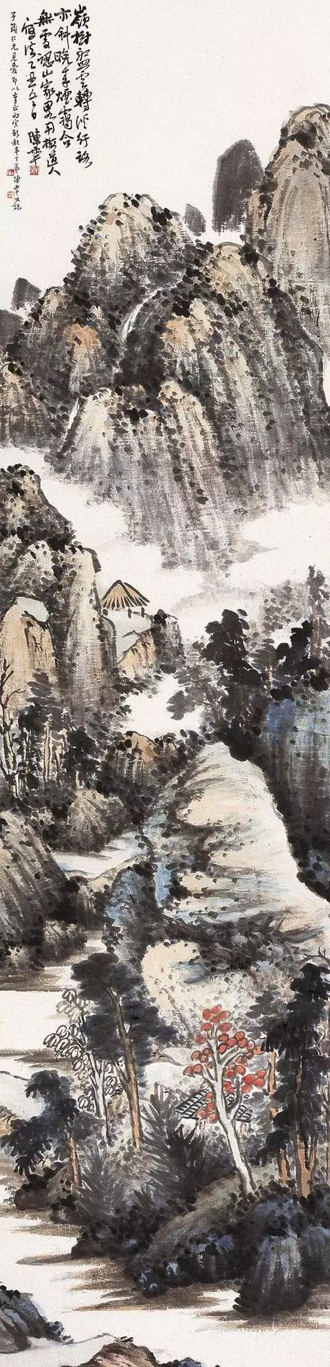 陈半丁:润笔高于齐白石的山水画家