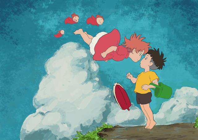 广岛县一处有千年历史的小镇,据说宫崎骏创作《悬崖上的金鱼姬》时曾