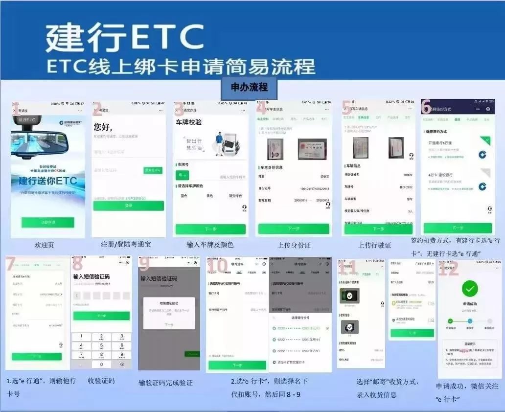 便民服务建行高速公路etc免费装