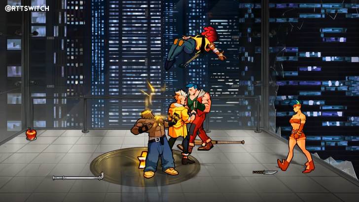 摇滚少女来干架!《怒之铁拳4》全新可操作角色公布