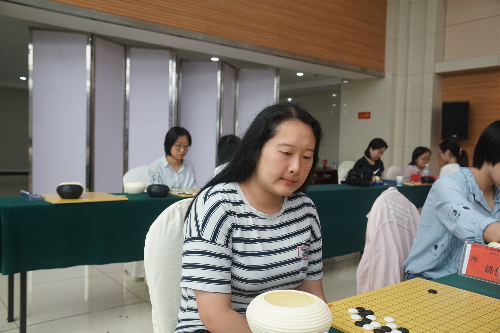 原创新初段姚佳慧期待定段但没信心先生是棋痴