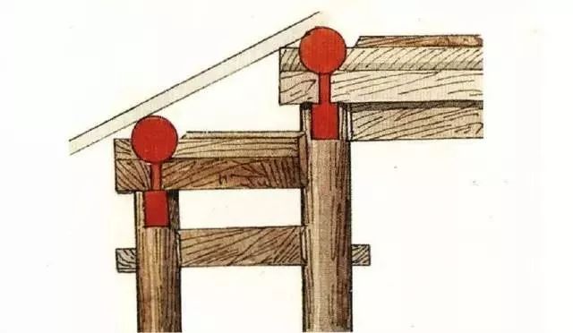 替木 18.襻间 19.丁华抹颜栱 20.蜀栱 21.合踏 22.平梁 23.四椽栿 24.