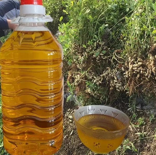 100纯正花生油非转基因0添加农家榨油坊自榨味道纯正是烹饪美食的最佳