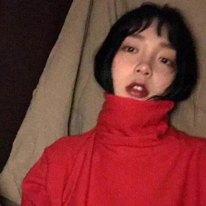 红色系头像 | 唯美女生头像