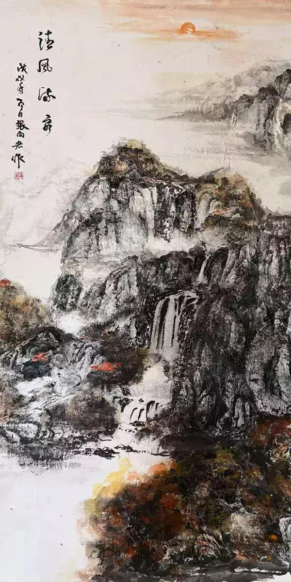 张向宏——立体中国山水画创始人