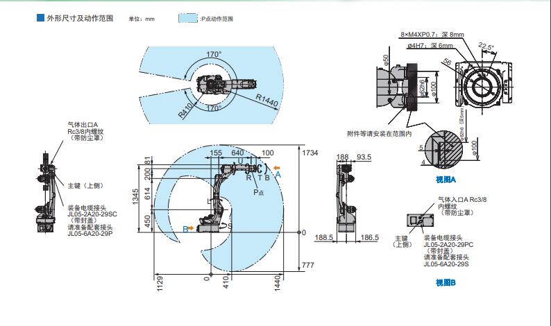 安川机器人motomangp12型号说明及功能介绍