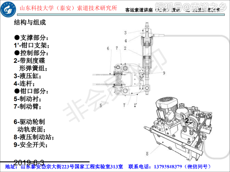 客运索道技术与管理培训脱挂抱索器索道机械结构