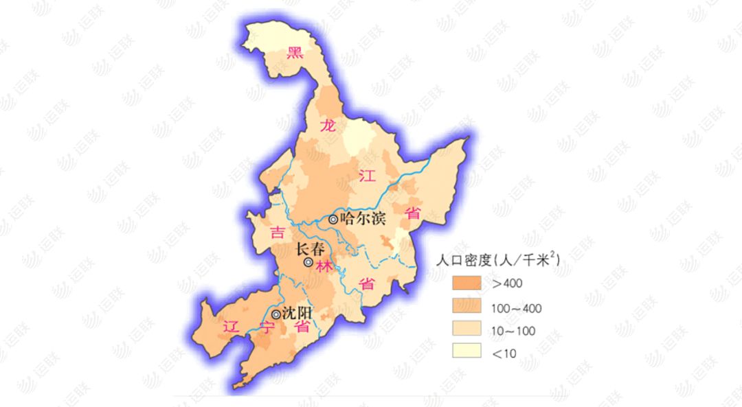 东三省人口_东北三省,外地人分不清楚(3)