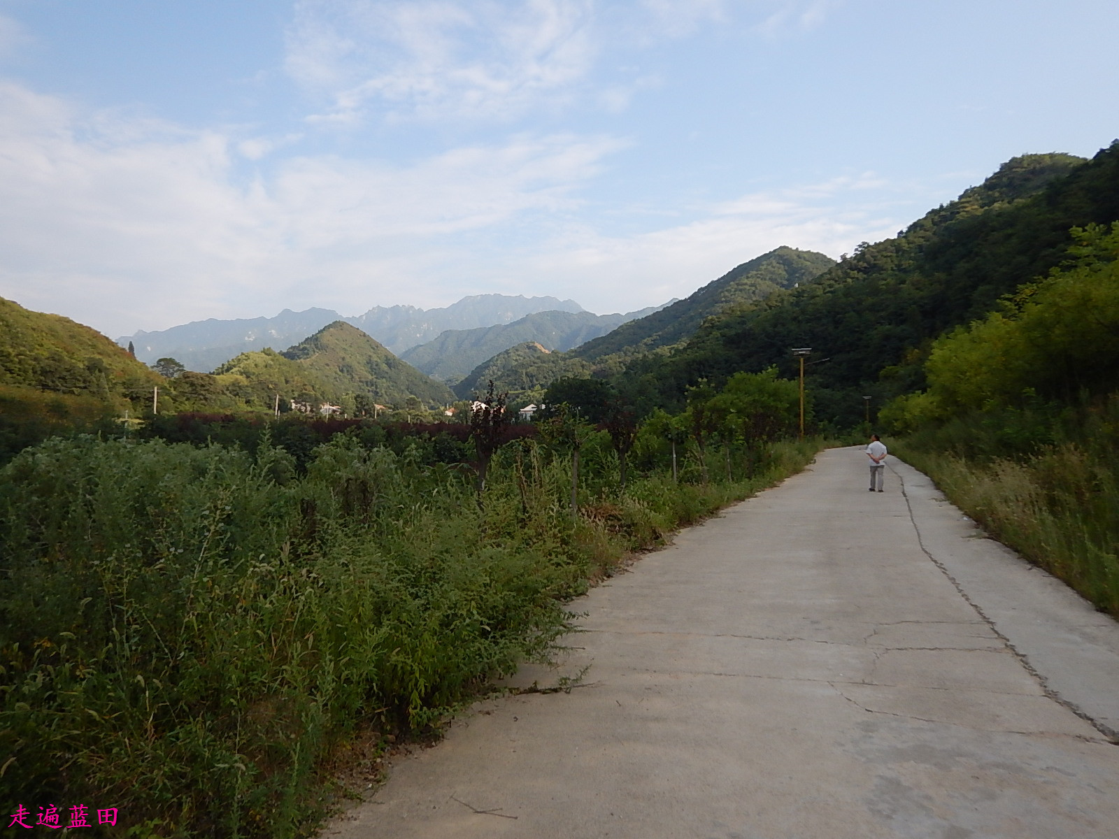 走遍蓝田2019焦岱镇小洋峪村穿越旅行