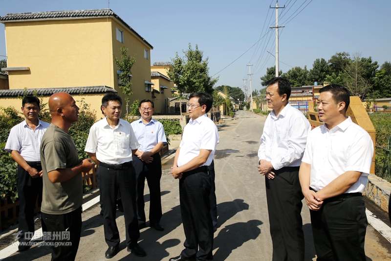 市领导薛登峰,李洪波等参加调研.