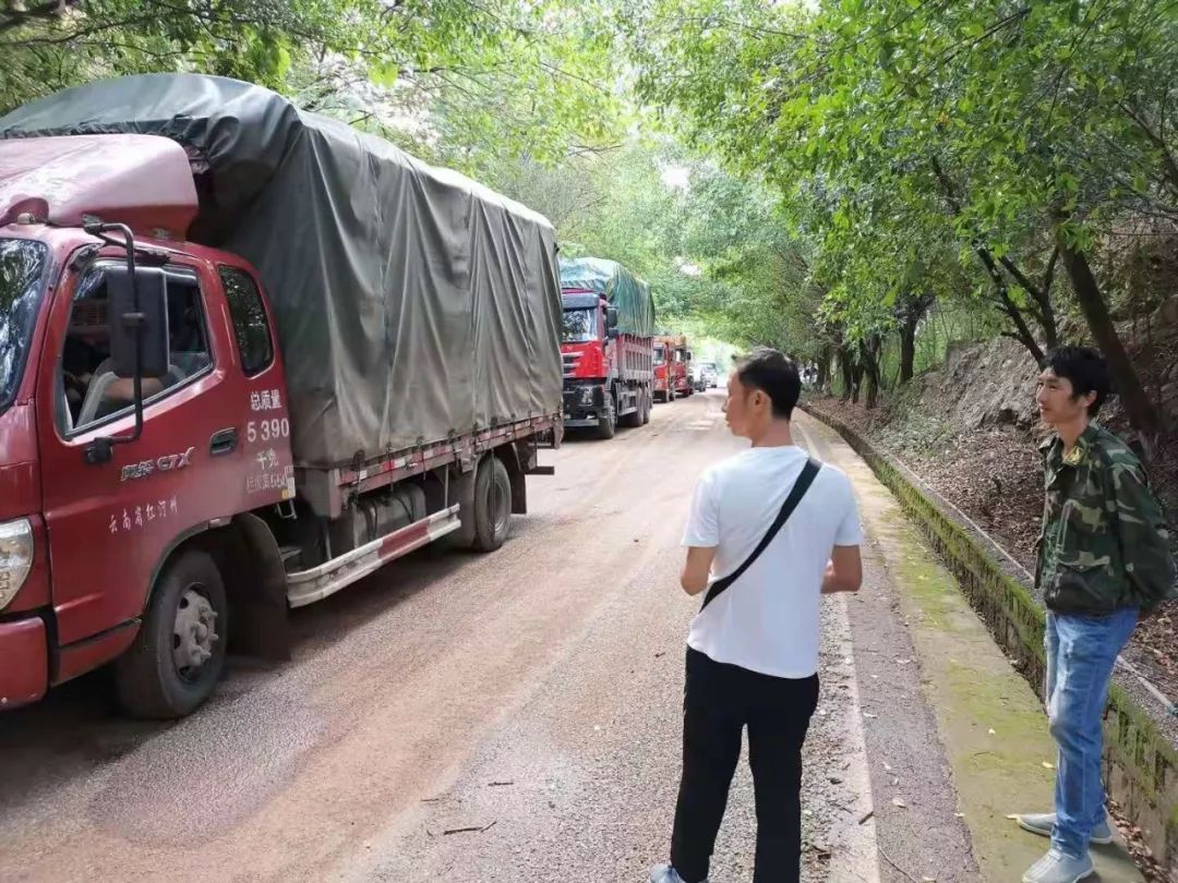 蒙自冷泉镇境内发生泥石流自然灾害