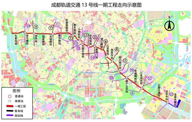 详解成都地铁最新8条线路:乡,建设路,龙潭,都要