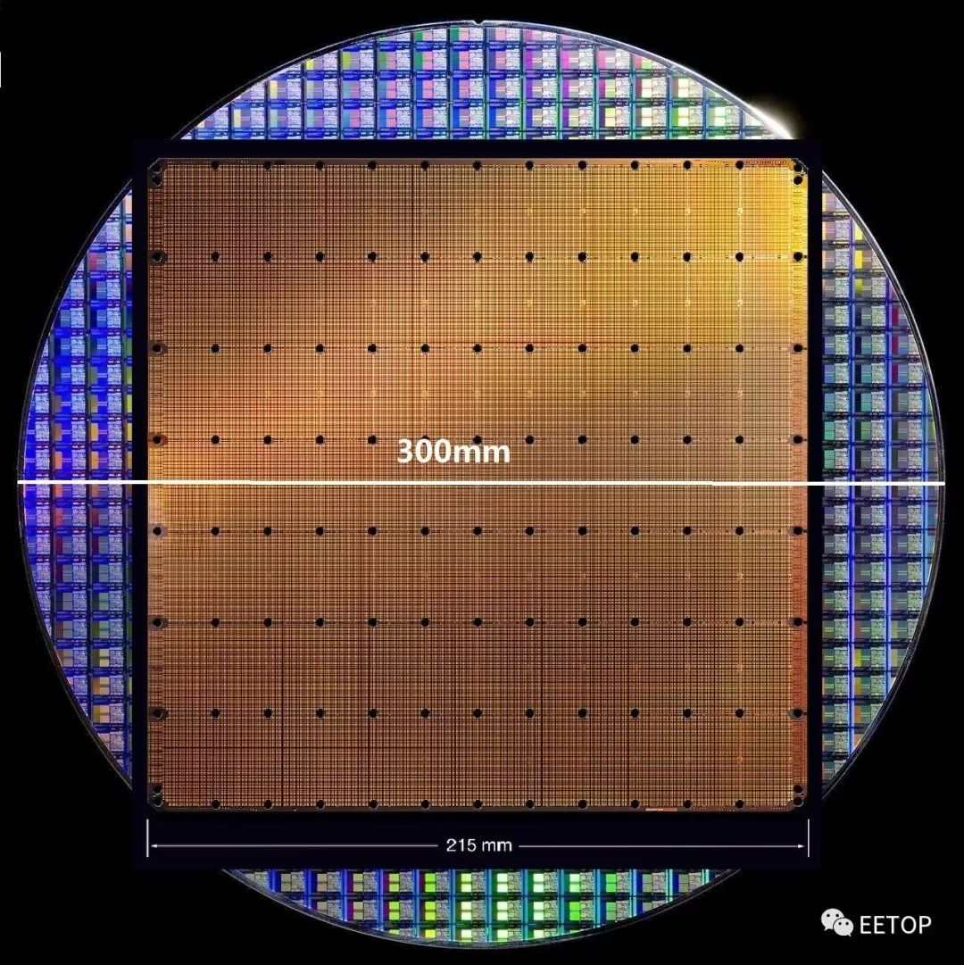 一片晶圆仅做一颗芯片史上最大芯片诞生12万亿个晶体管
