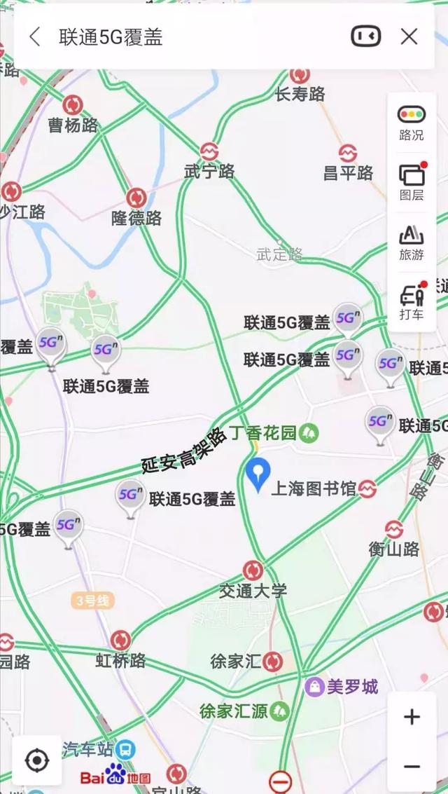 湖北联通5g网络覆盖地区查询方法,武汉联通5g网络覆盖地区地图，中国联通5g基站分布信号覆盖范围区域(图10)