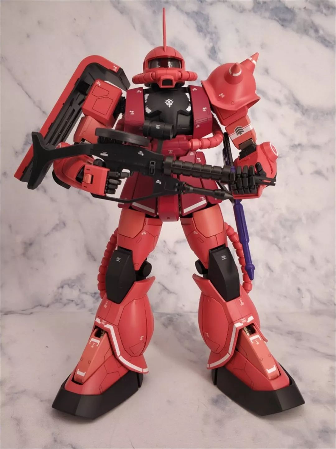 PG夏亚专用扎古II,官图原色涂装