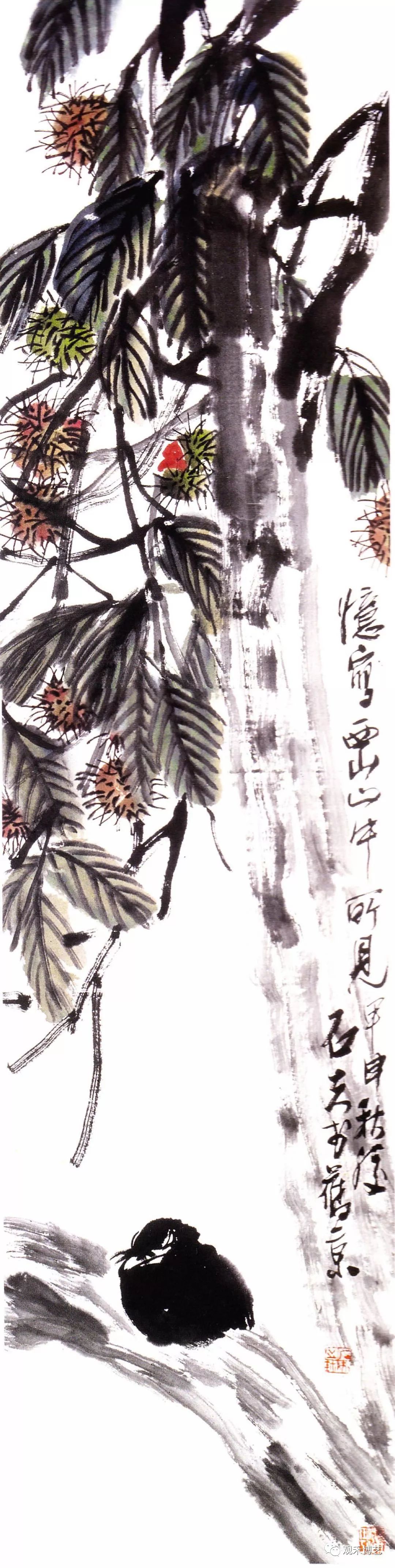 观禾推荐 | 中国花鸟画家:民族绘画,生生不息——郭石夫