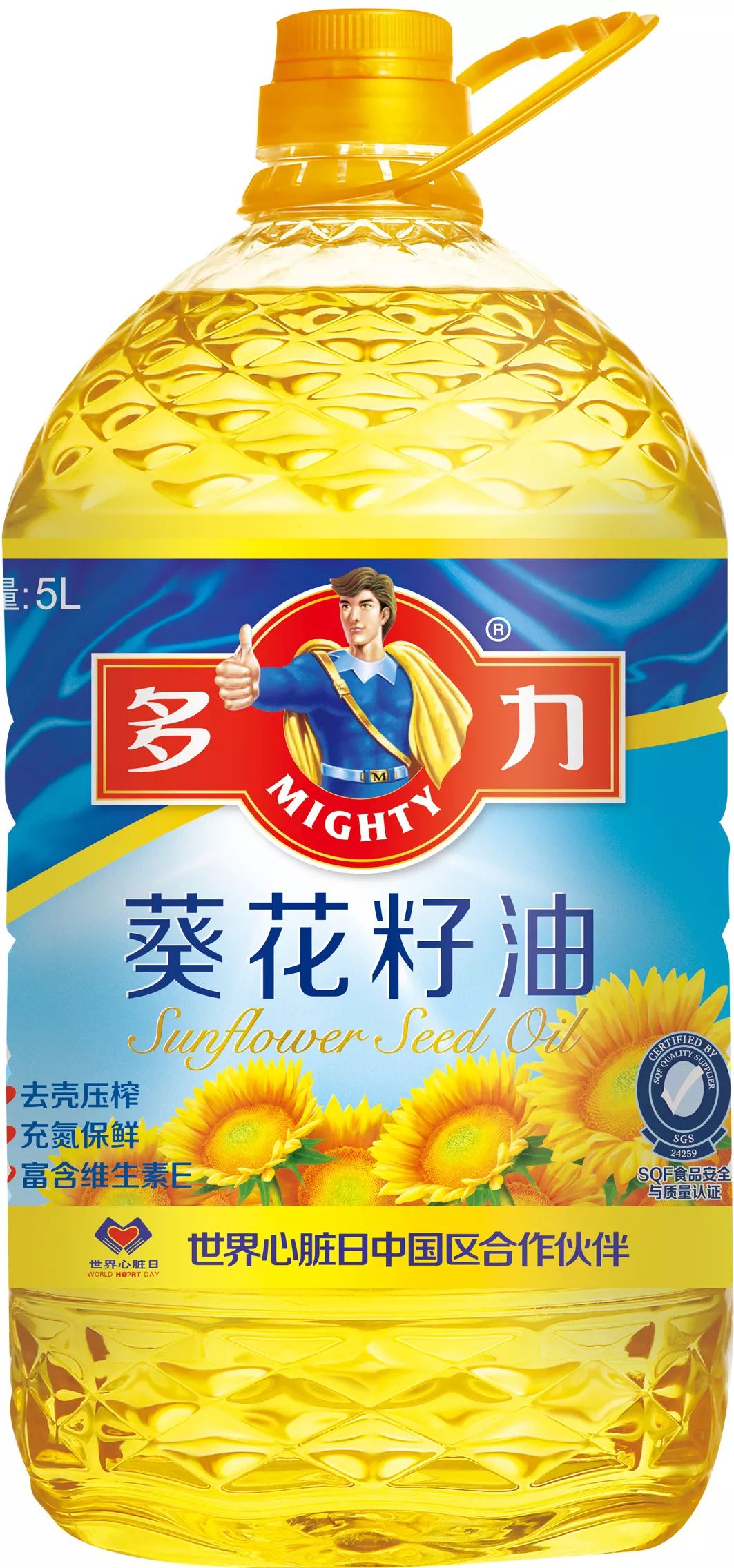 多力葵花籽油5l, 69.8元/瓶