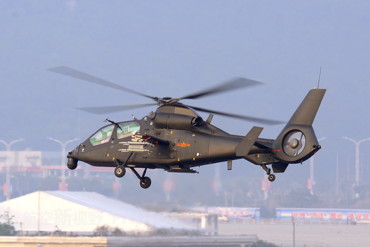 陆军航空兵第二种专用武装直升机直19黑旋风