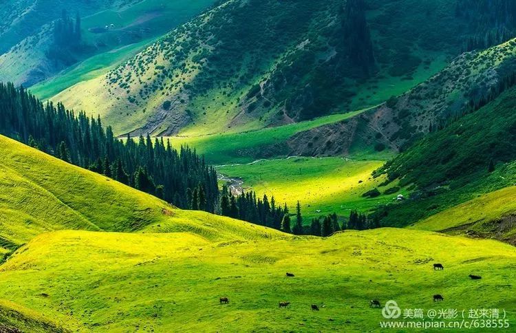 伊犁昭苏县夏塔古道和格登碑