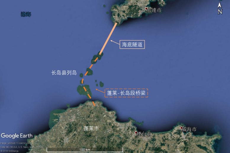 深度渤海湾跨海通道方案可能占用斑海豹栖息地