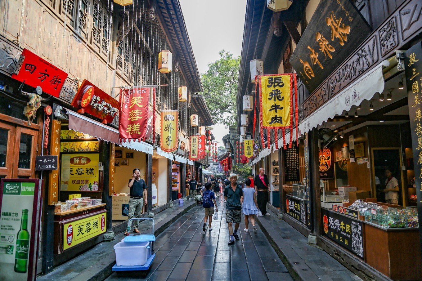 用最懶散的三天時光，感受美食之外的成都：水井坊博物館、錦裡古街、寬窄巷子 旅遊 第49張