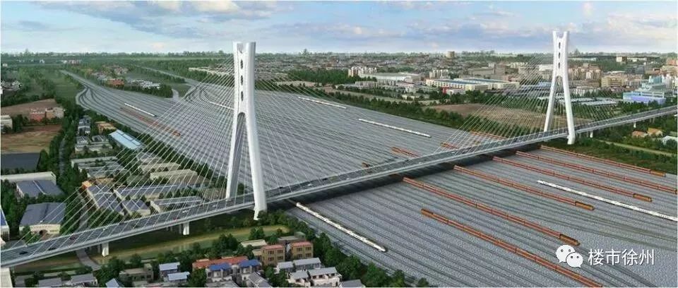 桥工程是徐州市2019年度城建重点工程,位于鼓楼区,西起殷庄路,与煤港