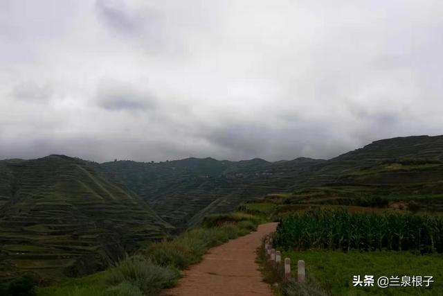 兰州七里河南部大山美丽乡村石板山