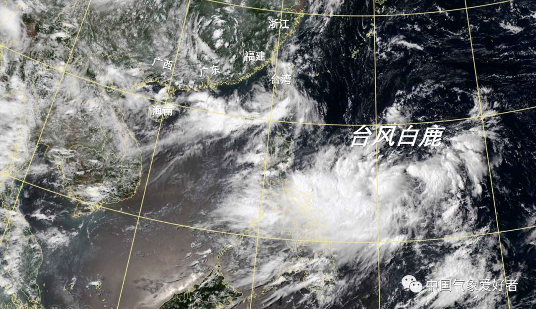 台风白鹿生成直奔东南沿海接下来磐安的天气