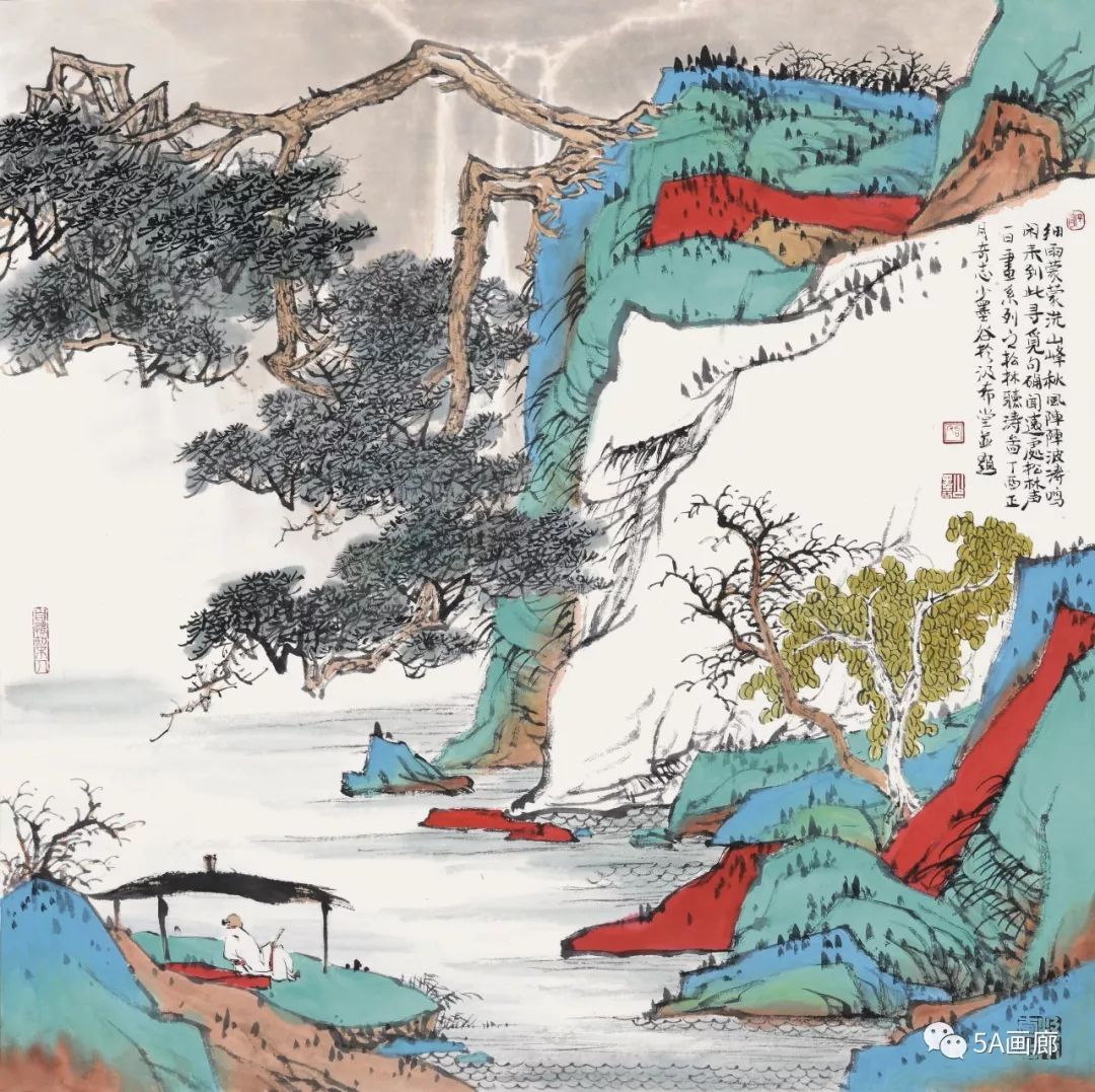 “水墨丹青 · 鹤舞南村”——鲁晓波中国画作品展-清华大学美术学院